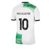 Maglia ufficiale Liverpool Mac Allister 10 Trasferta 2023-24 per Uomo